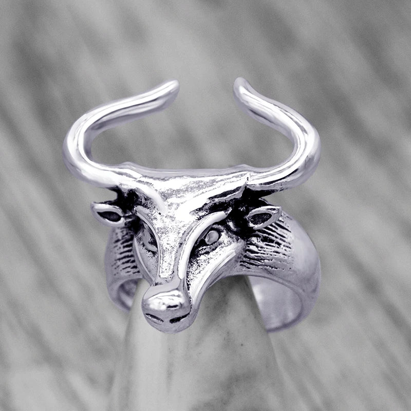 2021 European Retro Punk Spirit Snake & Dragon Ring - Image 3