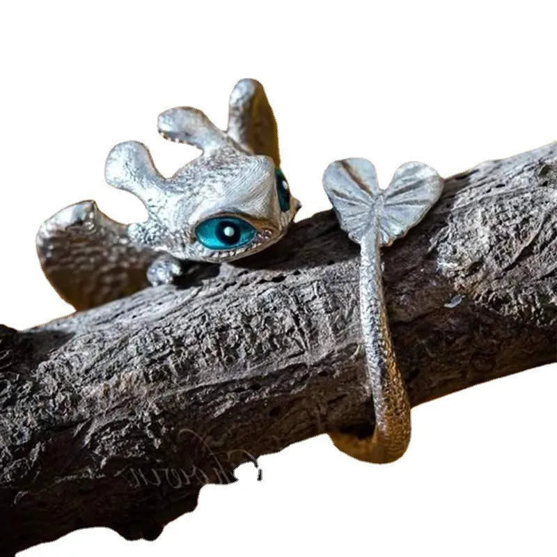 2024 New Gothic Punk Dragon Ring – Retro Animal Adjustable Finger Ring for Men & Women | Magical Cool Jewelry Gift - Image 4