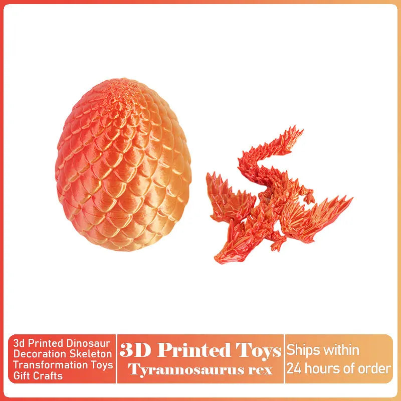 3D Printed Dragon with Movable Wings – Office Desk Accessory & Creative Home Decor - Image 19