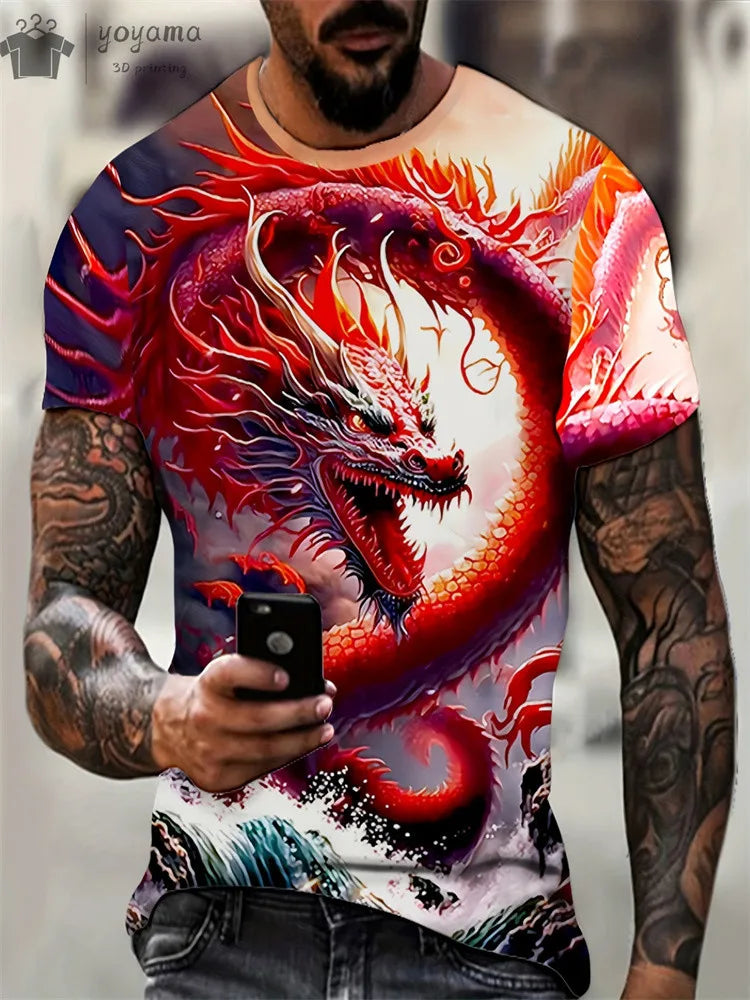 Fashion Personality Men’s T-Shirt - Image 14