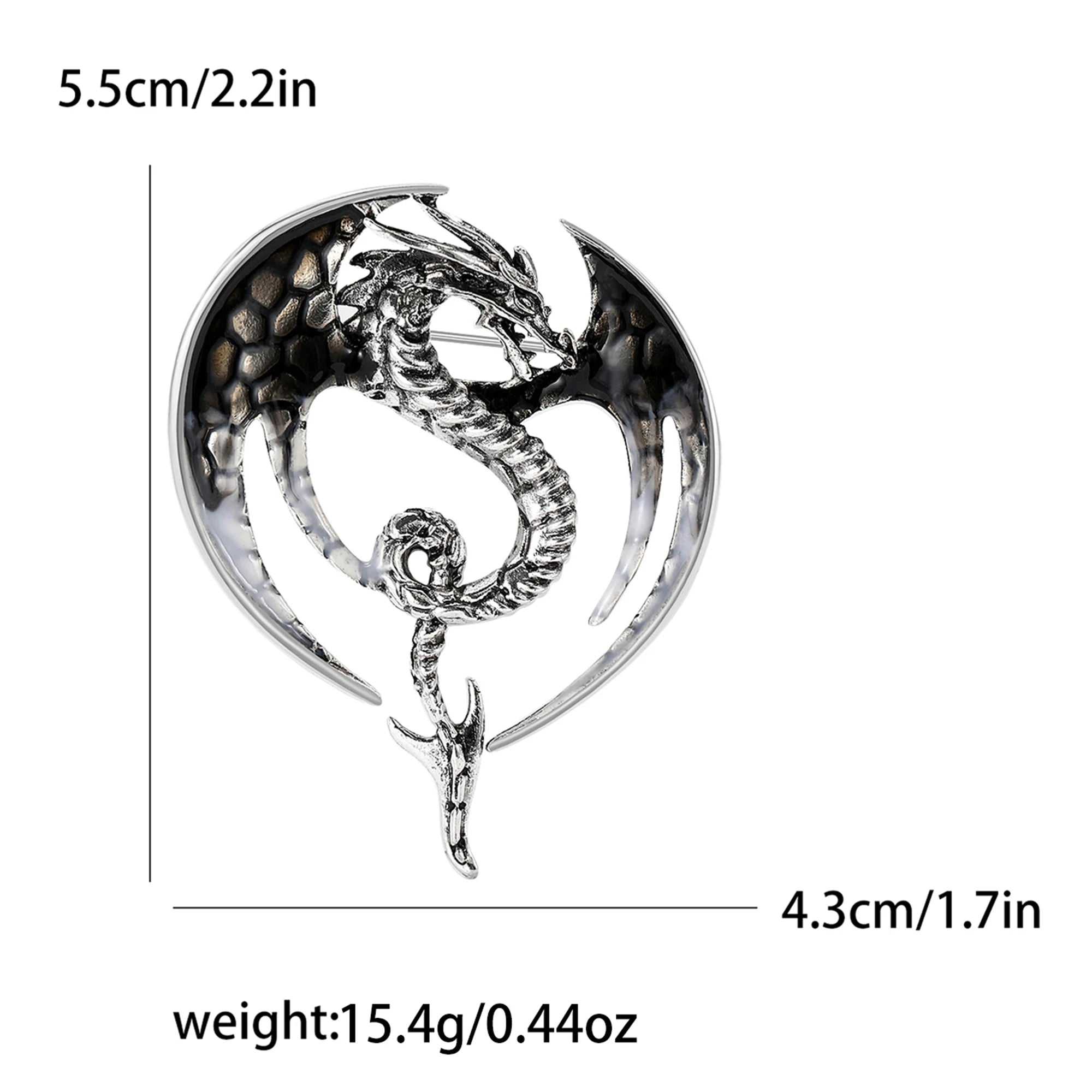 Enamel Dragon Pins for Women - Image 23