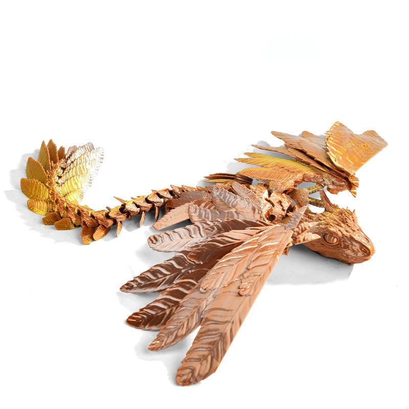 3D Printed Feathered Wyvern Dragon - Image 9