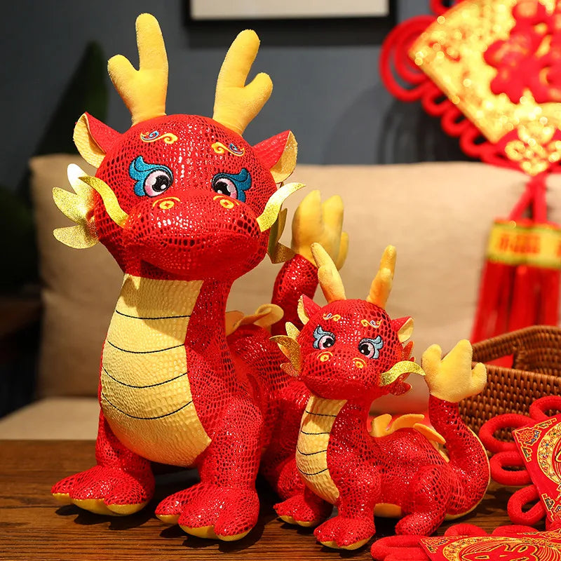 Chinese Style Dragon Plush Toy - Image 5