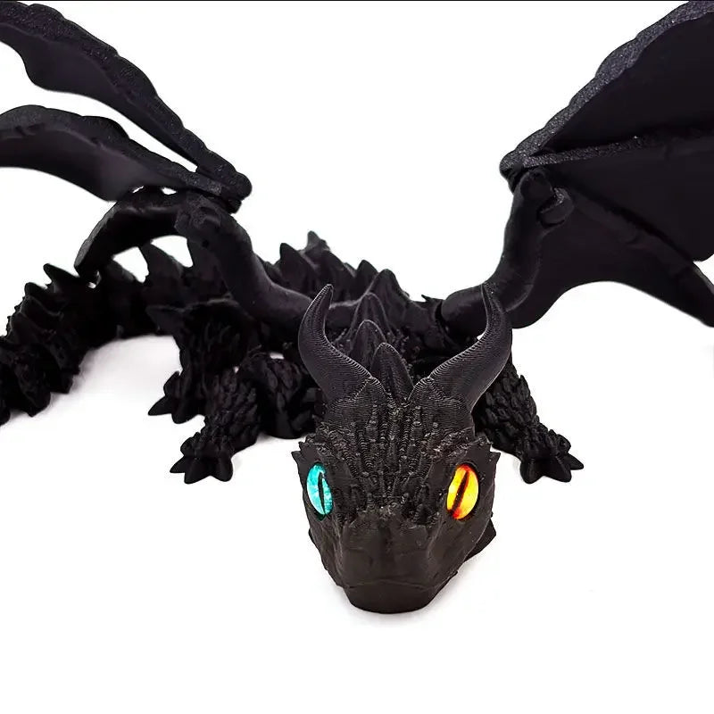 3D Rotatable Articulated Dragon – Realistic Dragon Statue for Kids & Landscaping Decoration - Image 12