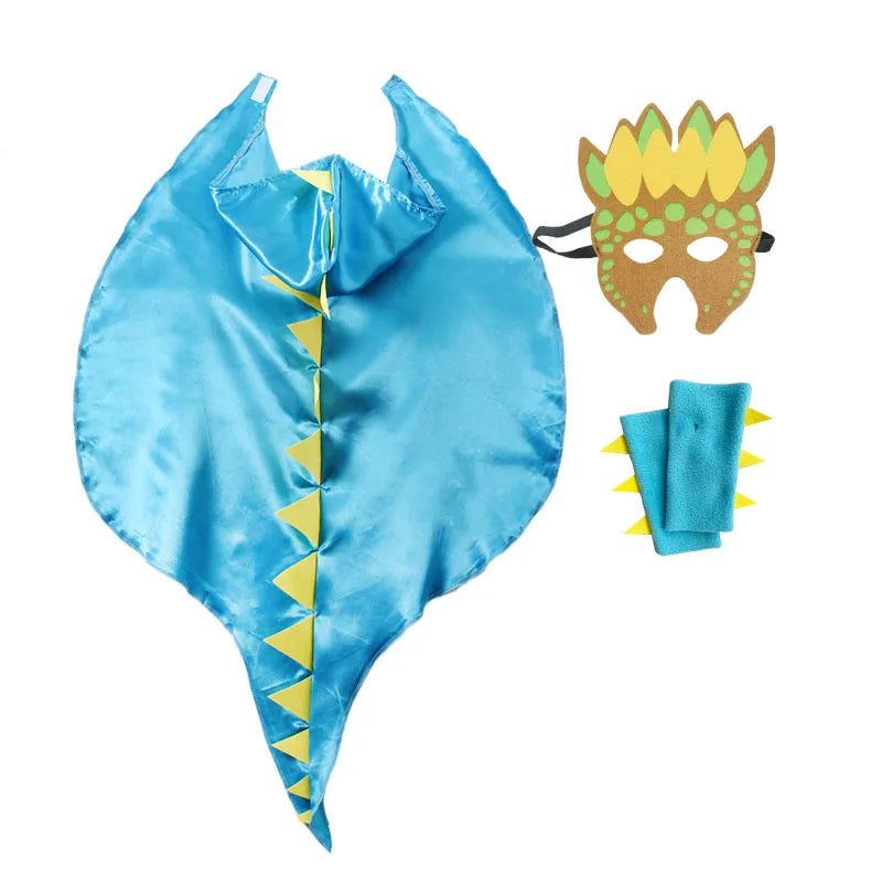 Boys & Girls Dinosaur Cape - Image 5
