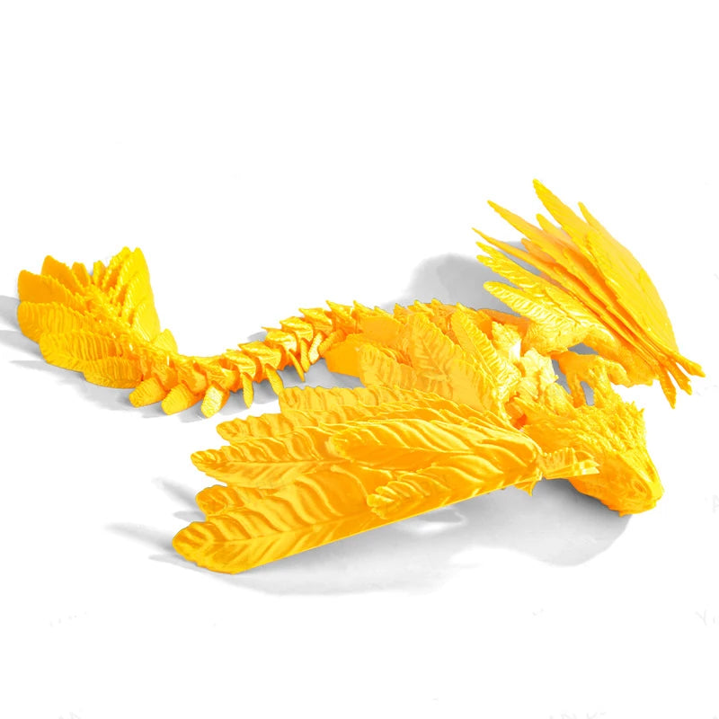 3D Printed Feathered Wyvern Dragon - Image 15