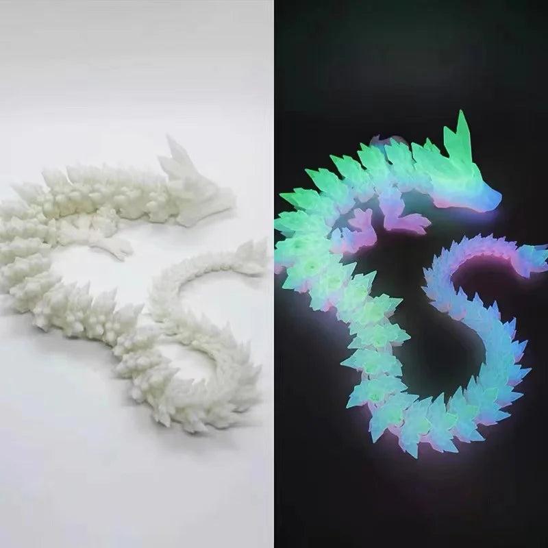 3D Printed Antistress Crystal Dragon - Image 10