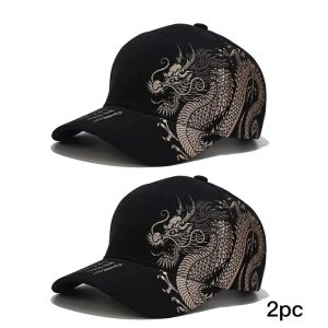 Chinese Style Dragon Pattern Baseball Hat