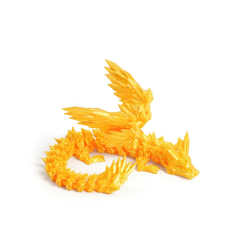 3D Printed Gradient Dragon Ornament - Image 16