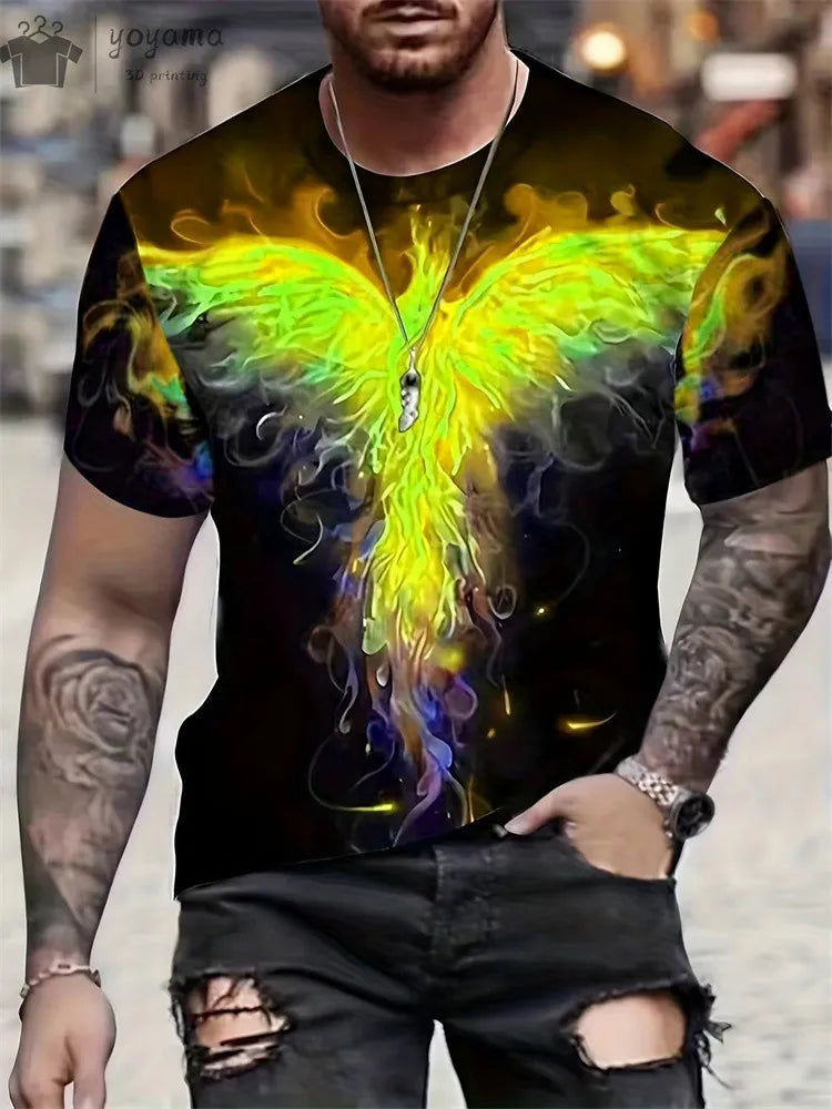 Fashion Personality Men’s T-Shirt - Image 3