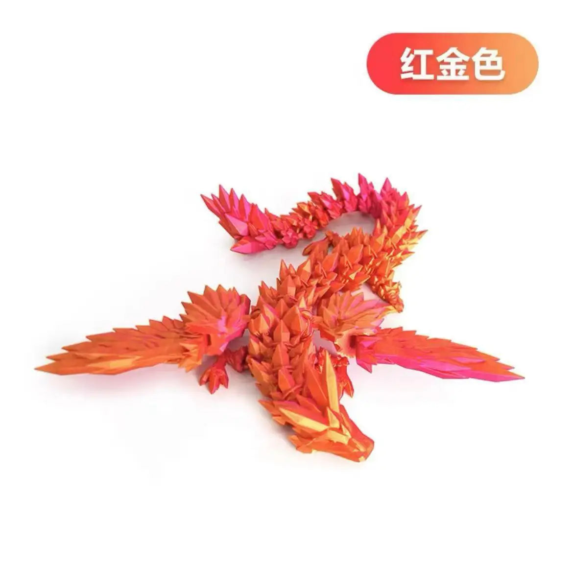 14cm 3D Printed Magic Wing Dragon - Image 4