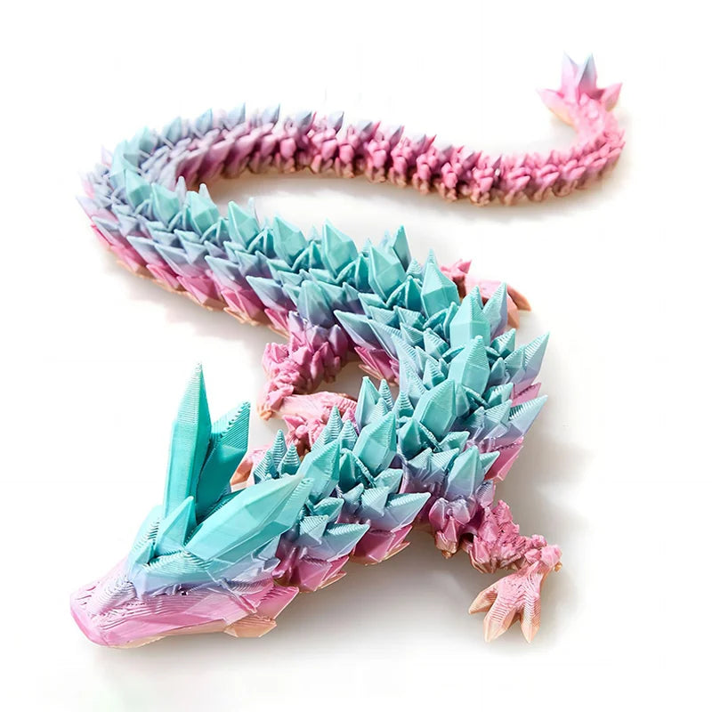 3D Printed Antistress Crystal Dragon - Image 9