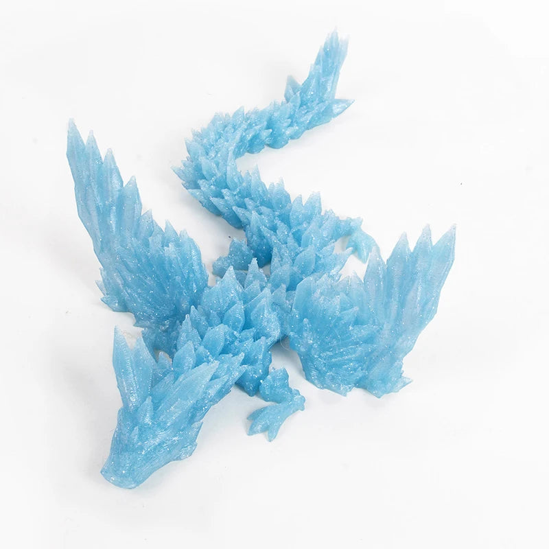 3D Printed Gradient Dragon Ornament - Image 11