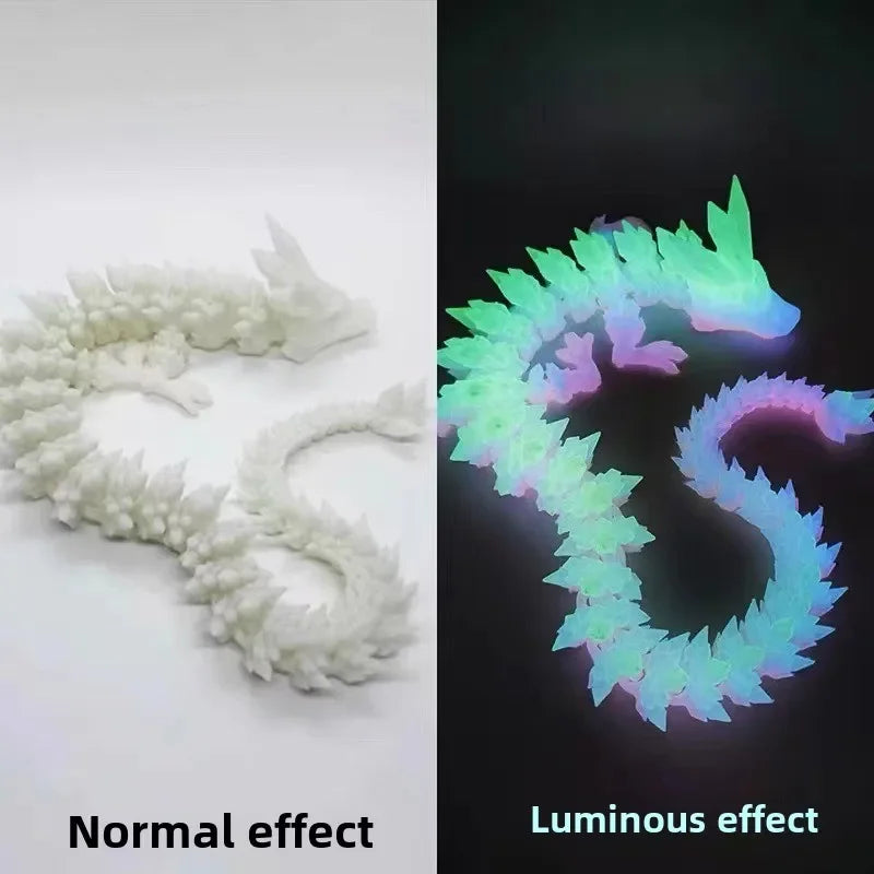 3D Printed Articulated Dragon Egg & Movable Dragon Model Toy - Image 6